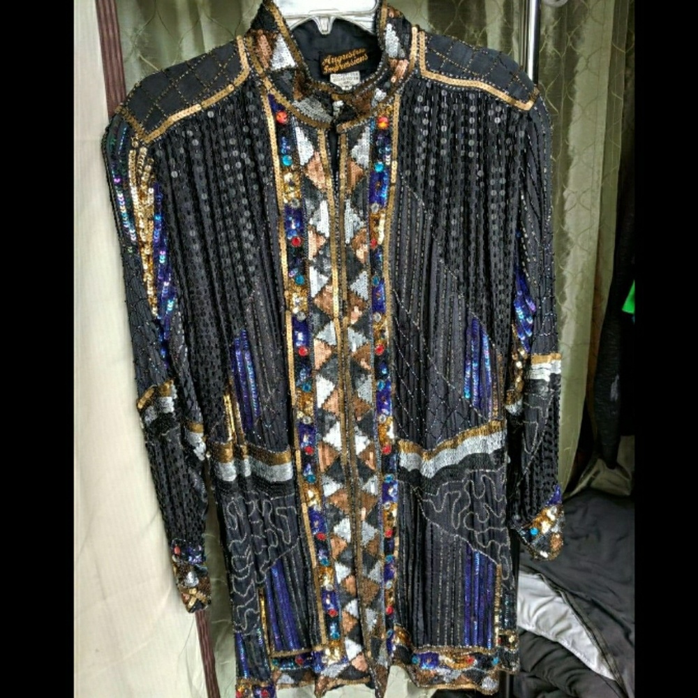 Augustus Impressions Vintage Silk Duster
